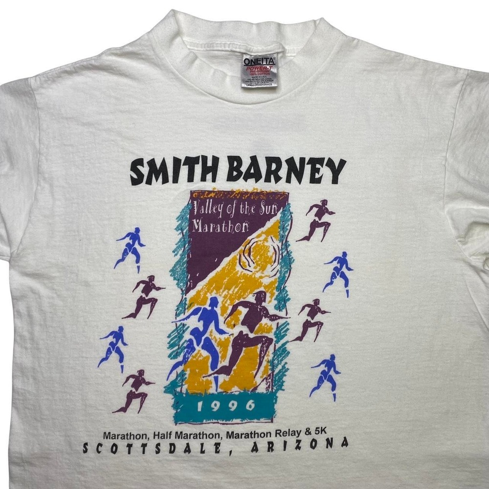 Vintage 90s Scottsdale Arizona marathon running shirt